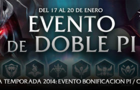 Se viene la Temporada 2014: Evento de doble PI