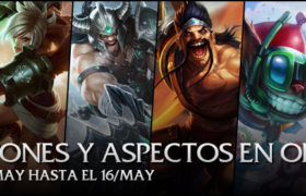 Campeones y aspectos en oferta del 13 al 16 de mayo