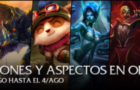 Campeones y aspectos en oferta del 1 al 4 de agosto