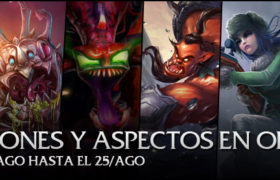 Campeones y aspectos en oferta del 22 al 25 de agosto