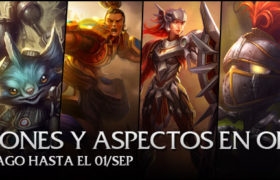 Campeones y aspectos en oferta del 29 de agosto al 1 de septiembre