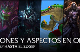 Campeones y aspectos en oferta del 19 al 22 de septiembre