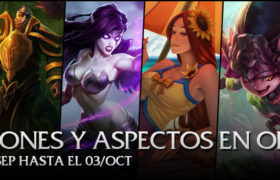 Campeones y aspectos en oferta del 30 de septiembre al 3 de octubre