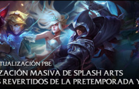 Actualización PBE: Once nuevos splash arts, cambios revertidos de la pretemporada y más