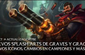 23/10 Actualización PBE: Nuevos Splash Arts, Nuevos íconos, Cambios en Campeones y más