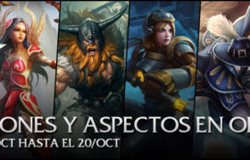 Campeones y aspectos en oferta del 17 al 20 de octubre