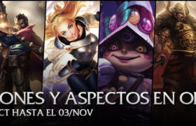 Campeones y aspectos en oferta del 31 de octubre al 3 de noviembre