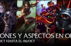 Campeones y aspectos en oferta del 3 al 6 de octubre