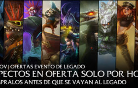 Evento de Legado: Aspectos con 50% de descuento solo por HOY 29/Nov