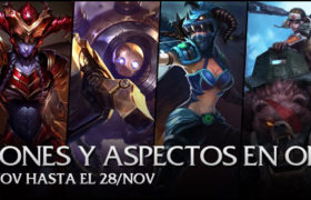 [Actualizado] Campeones y aspectos en oferta del 25 al 28 de noviembre