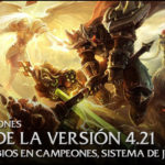 Notas de la Versión 4.21