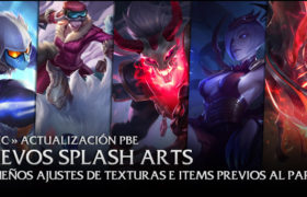 05/Dic Actualización PBE: Nuevos Splash Arts de Malzahar día nevado, Sejuani Montaporos, Thresh Luna de Sangre, Elise Luna de Sangre y Rek’Sai Eternum