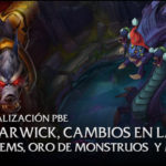 [Actualizado] 01/Dic Actualización PBE: Nerfs a Warwick y Lucian, cambios en la Jungla,  Baron de Navidad y más