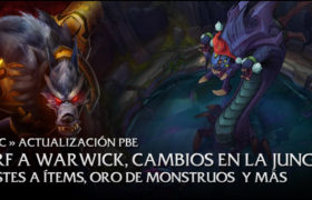 [Actualizado] 01/Dic Actualización PBE: Nerfs a Warwick y Lucian, cambios en la Jungla,  Baron de Navidad y más