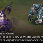 16/Dic Actualización PBE: Actualizaciones de Texturas de Morgana y Volibear, Actualizacion de viejos Íconos de Invocador y más