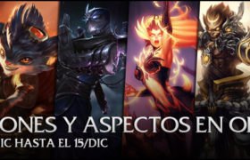 Campeones y aspectos en oferta del 12 al 15 de diciembre