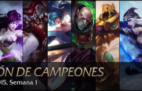 Rotación de Campeones Temporada 2015 Semana 1