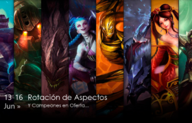 Campeones y aspectos en oferta: 13/06 – 16/06