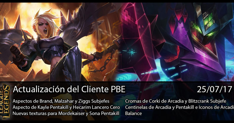 [PBE] Actualización del 25/07 – Nuevos Aspectos, íconos de Invocador y Balance