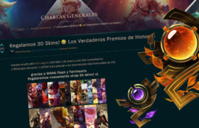 Luego del éxito de la primera versión, invocadores de LAS regalan otros 30 skins a jugadores honorables