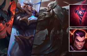 PBE | Voces en Latino de Aatrox, Garen y Darius Reyes Divinos, Ajustes de bonos de runas de Dominación, balance de campeones y más